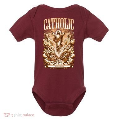 Roman Catholic Since AD 33 Jesus Christ  Baby Bodysuit
