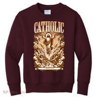 Roman Catholic Since AD 33 Jesus Christ  Kids Sweatshirt thumb 0