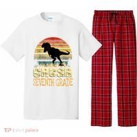 Ready Crush Seventh 7th Grade Dinosaur Back To School Boy Pajama Set thumb 0