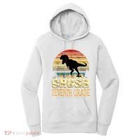 Ready Crush Seventh 7th Grade Dinosaur Back To School Boy Women's Hoodie thumb 0