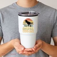 Ready Crush Seventh 7th Grade Dinosaur Back To School Boy Tumbler thumb 2