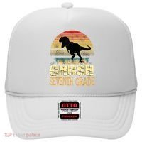 Ready Crush Seventh 7th Grade Dinosaur Back To School Boy Hat thumb 0