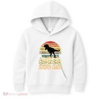 Ready Crush Seventh 7th Grade Dinosaur Back To School Boy Kids Hoodie thumb 0