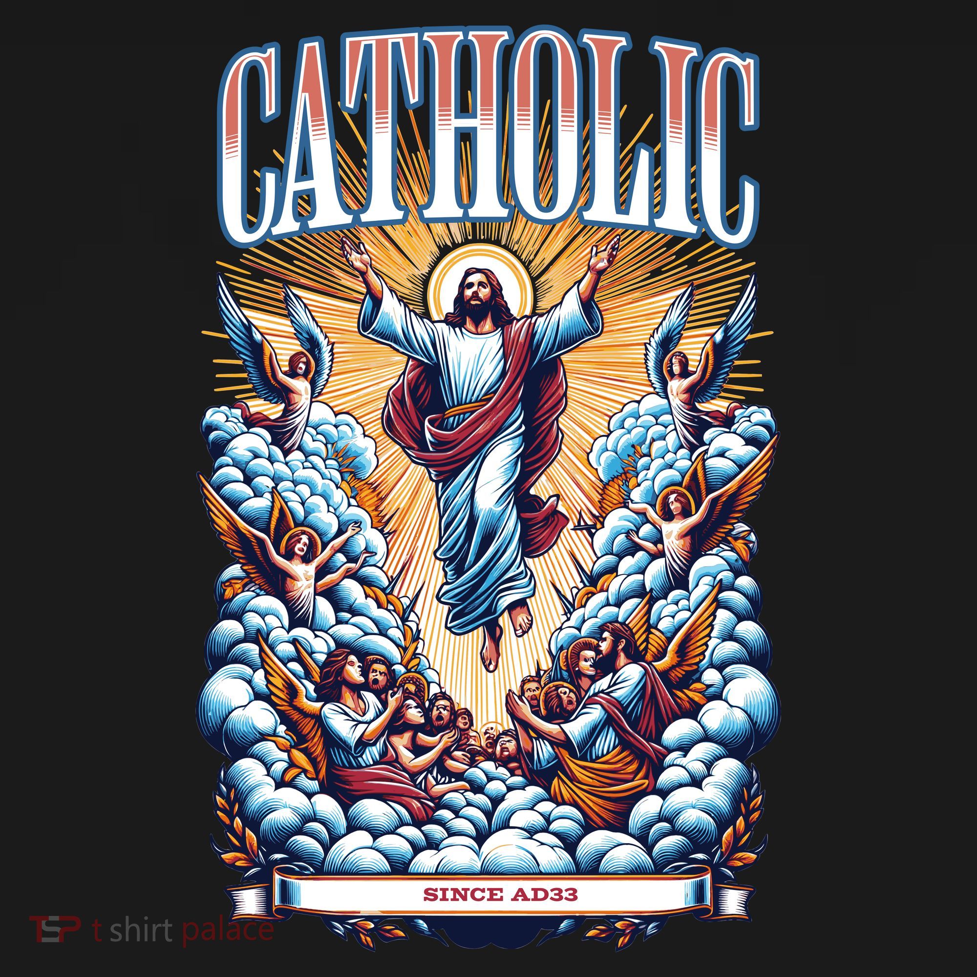 Roman Catholic Since AD 33 Jesus Christ  Backpack