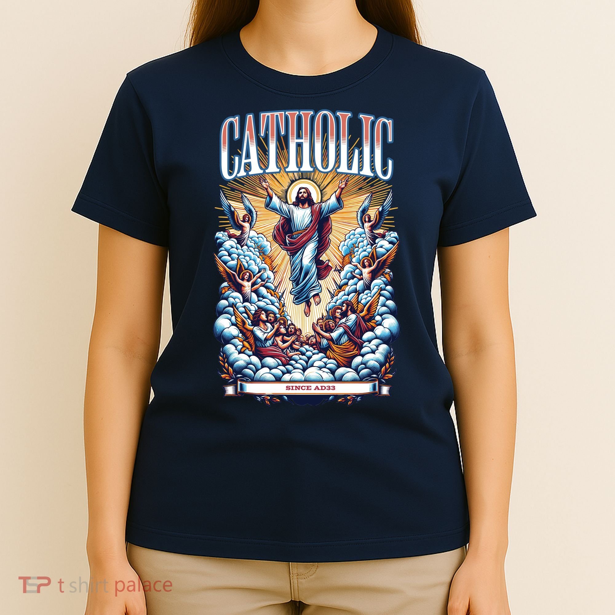 Roman Catholic Since AD 33 Jesus Christ  T-Shirt