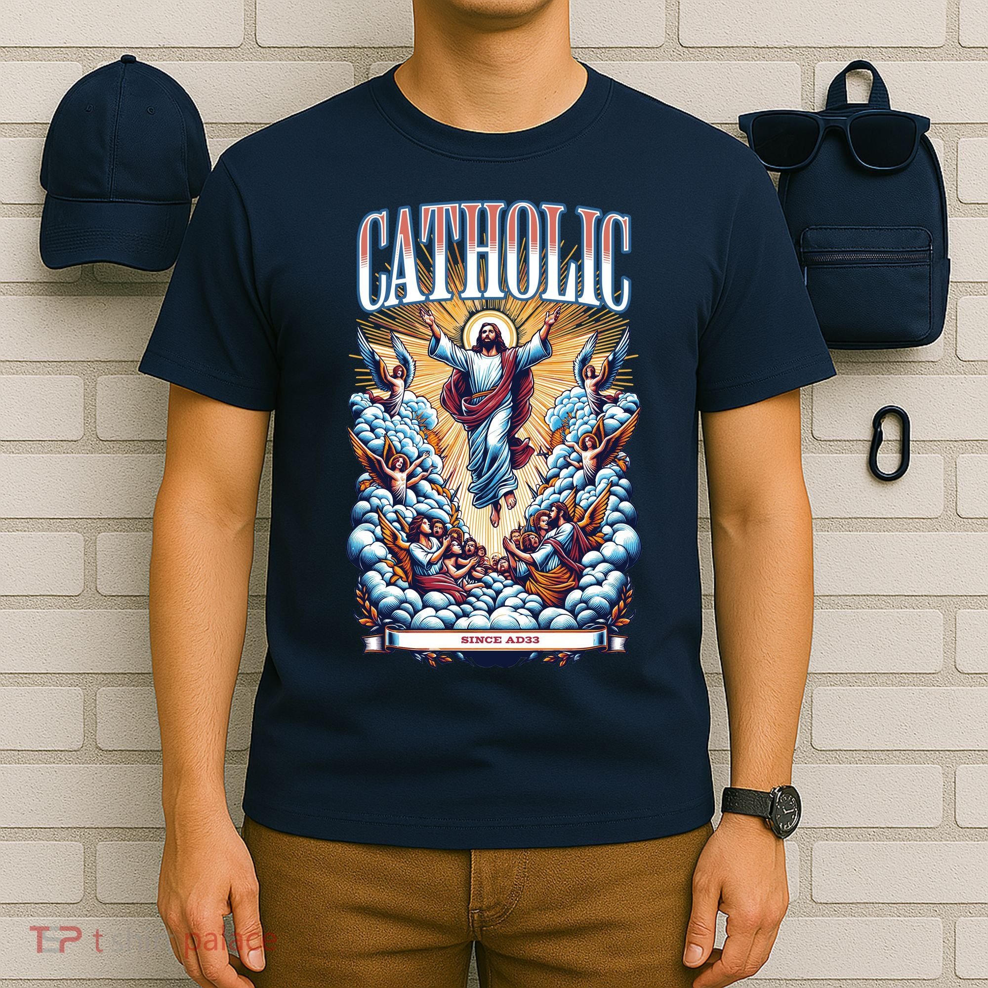 Roman Catholic Since AD 33 Jesus Christ  T-Shirt