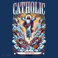 Roman Catholic Since AD 33 Jesus Christ  Beanie thumb 2