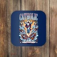 Roman Catholic Since AD 33 Jesus Christ  Coaster thumb 0