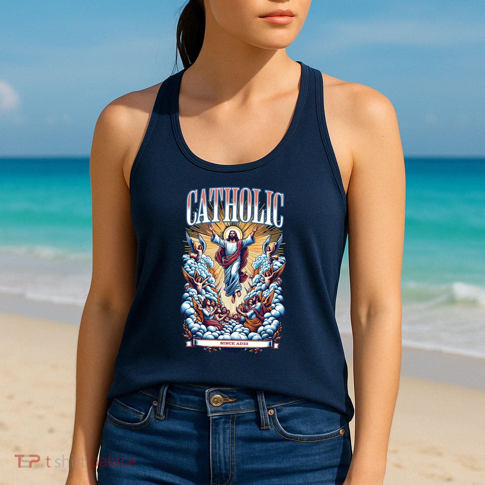 Roman Catholic Since AD 33 Jesus Christ  Women's Tank Top