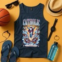 Roman Catholic Since AD 33 Jesus Christ  Tank Top thumb 4