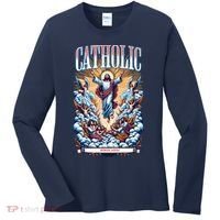Roman Catholic Since AD 33 Jesus Christ  Women's Long Sleeve Shirt thumb 0