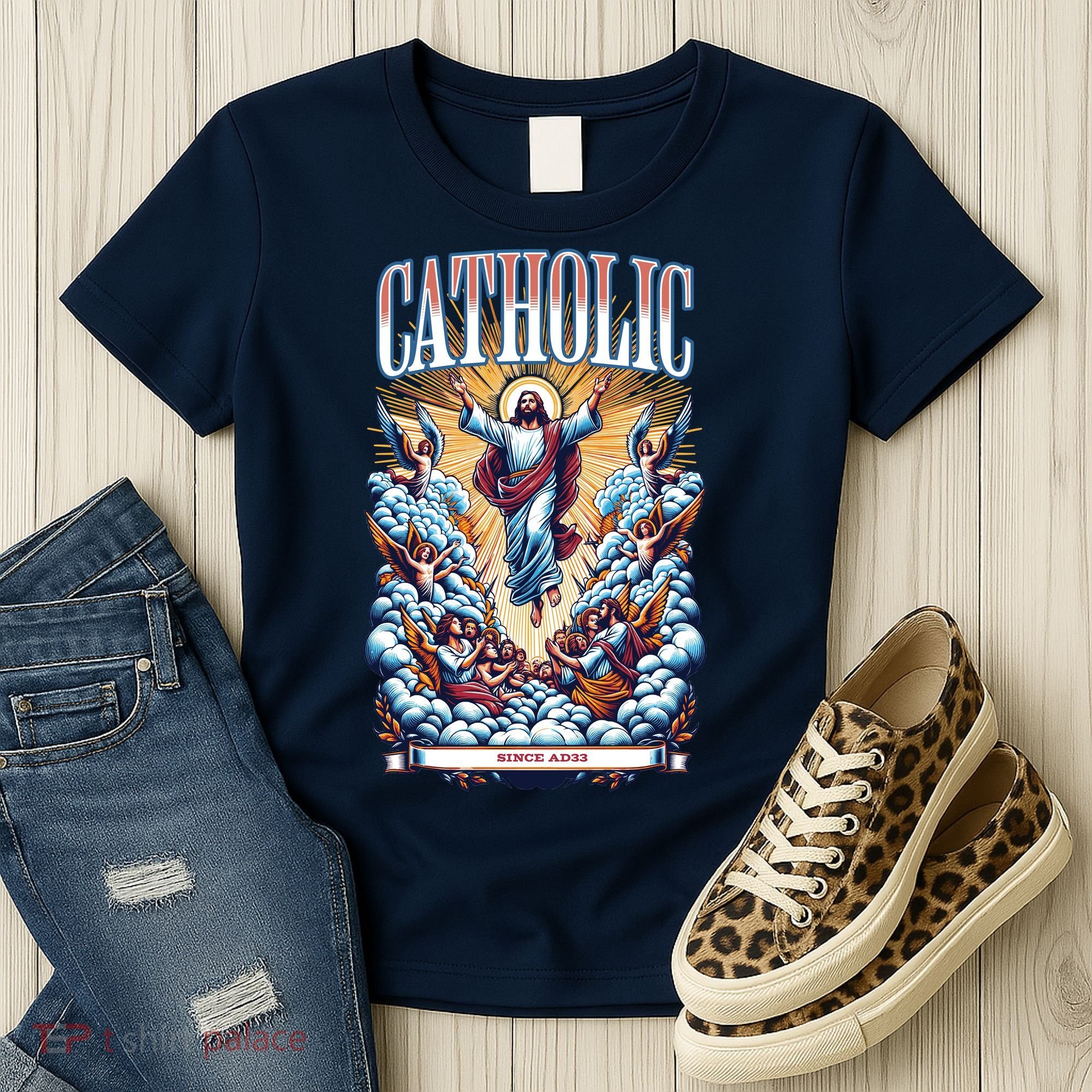 Roman Catholic Since AD 33 Jesus Christ  Women's T-Shirt