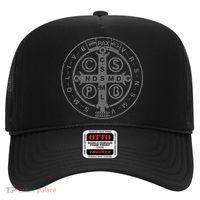 Religious Catholic St. Benedict Medal Christian Hat thumb 0