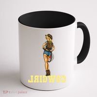 Reverse Cowgirl Sexy Lady Logo Coffee Mug thumb 1
