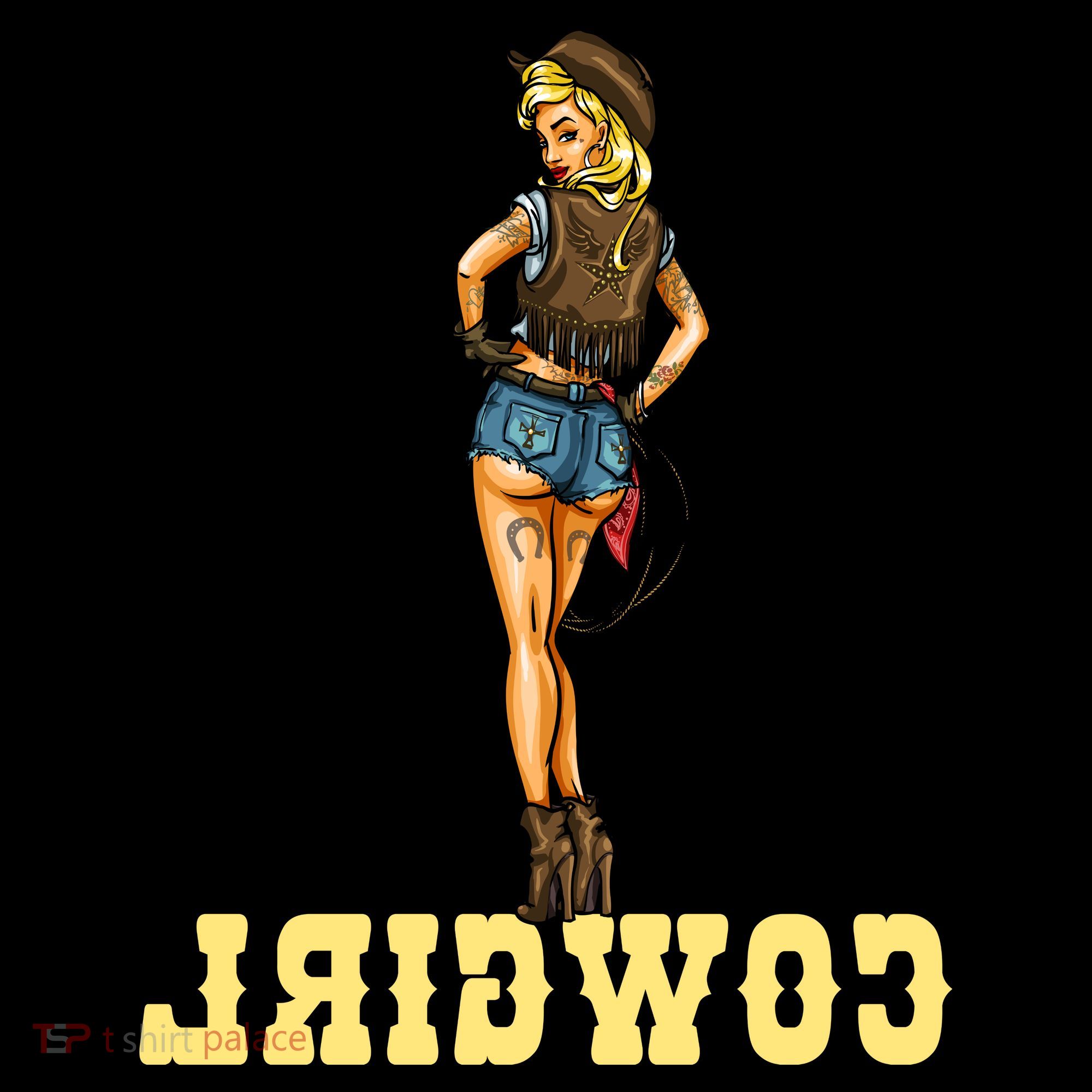 Reverse Cowgirl Sexy Lady Logo Coffee Mug