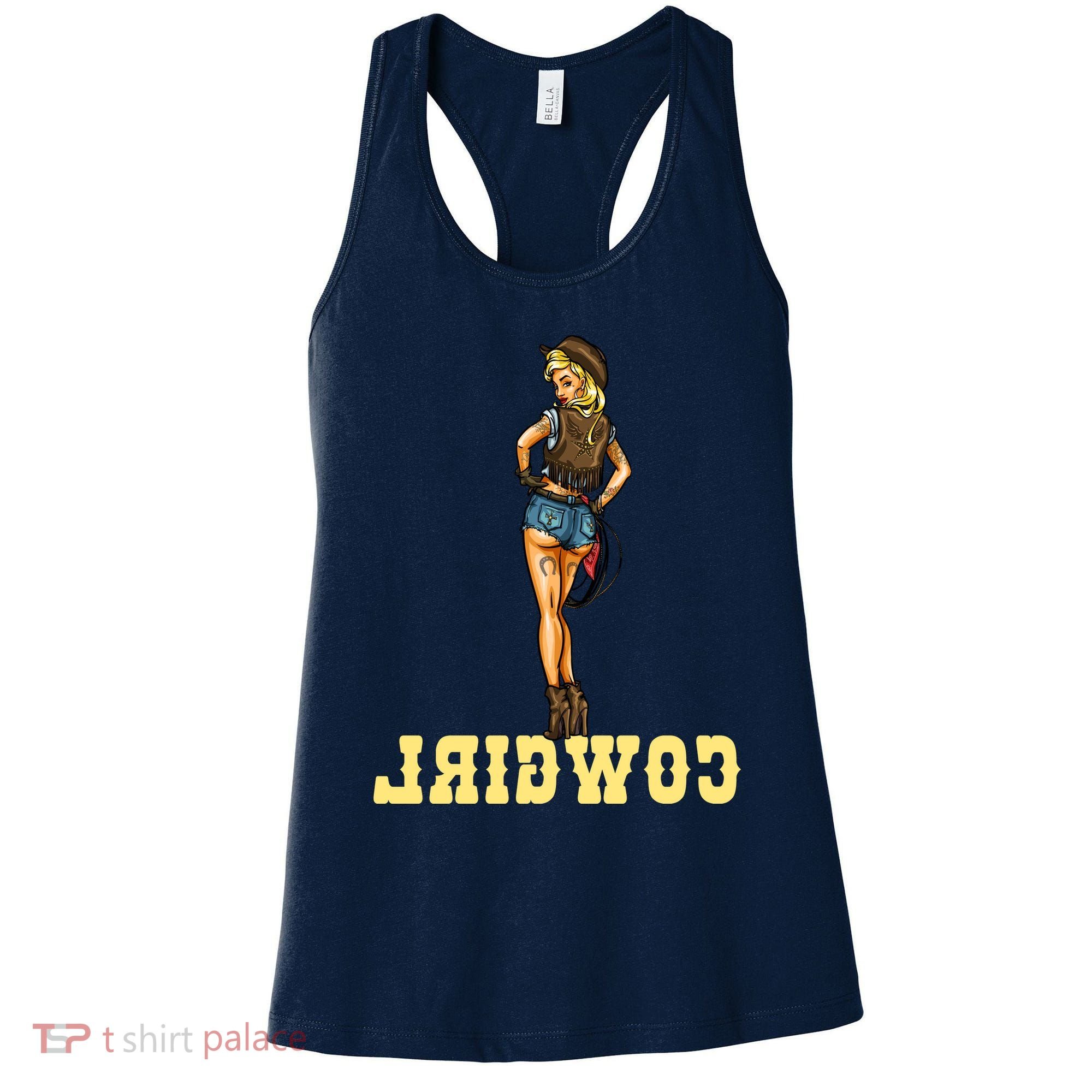 Reverse Cowgirl Sexy Lady Logo Women's Tank Top