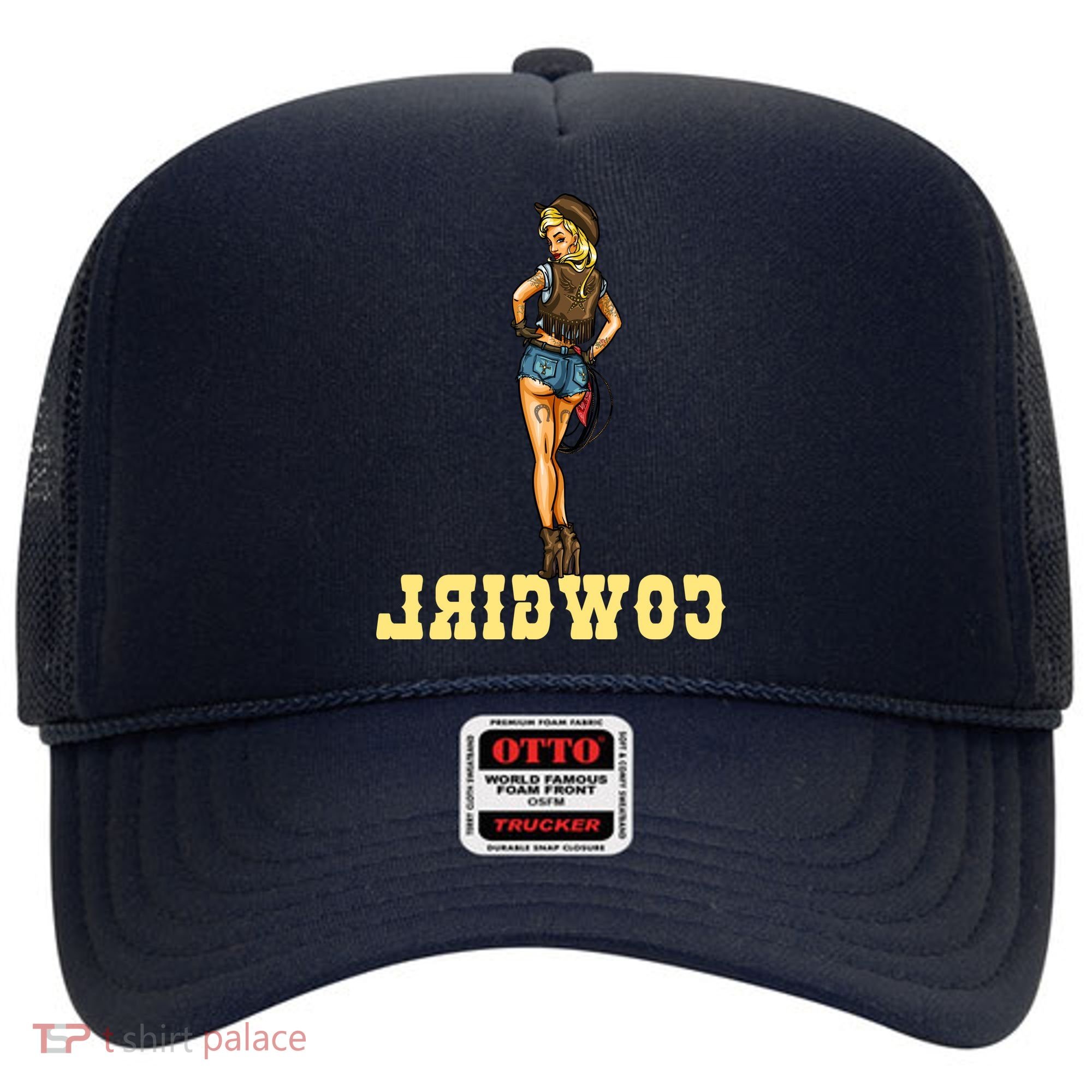 Reverse Cowgirl Sexy Lady Logo Hat