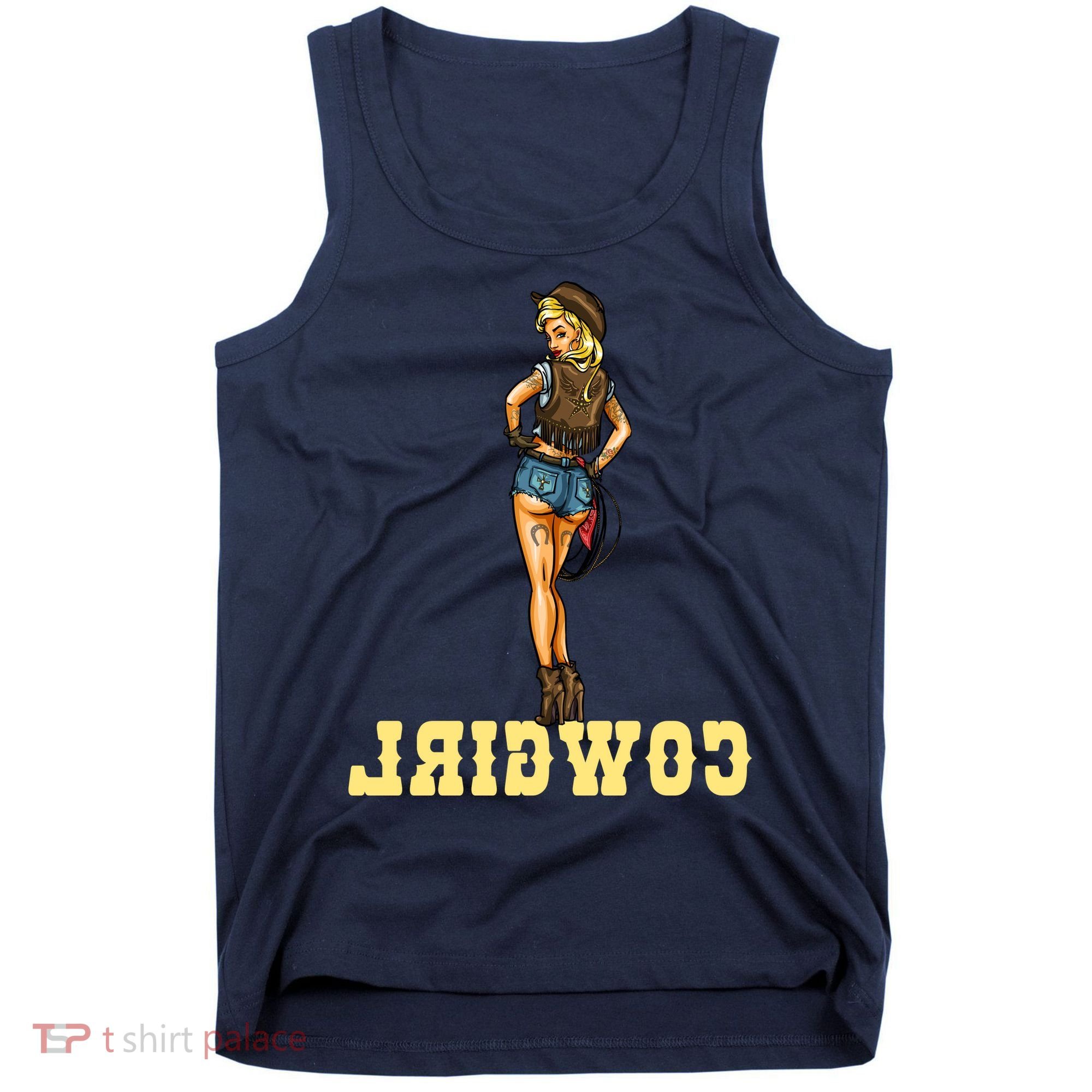 Reverse Cowgirl Sexy Lady Logo Tank Top