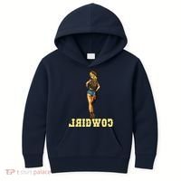 Reverse Cowgirl Sexy Lady Logo Kids Hoodie thumb 0