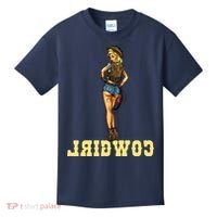 Reverse Cowgirl Sexy Lady Logo Kids T-Shirt thumb 0