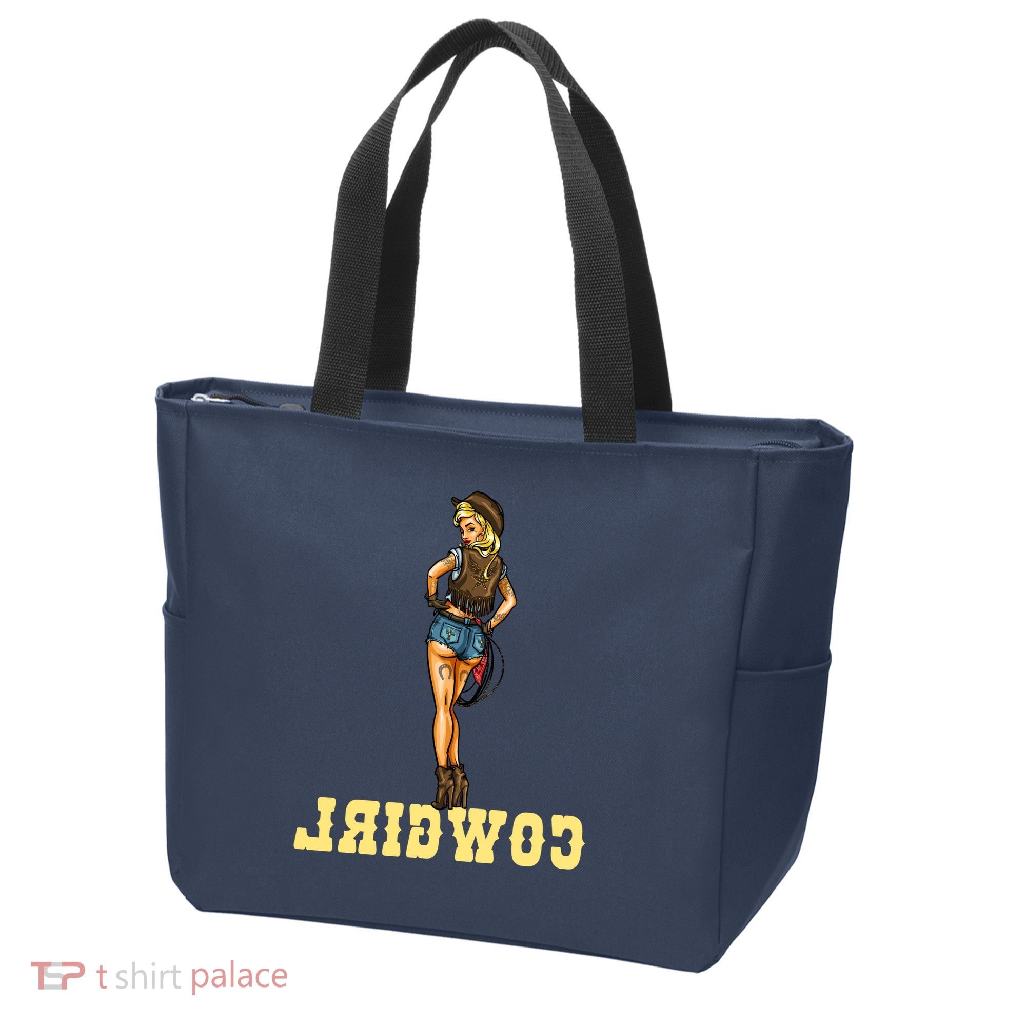 Reverse Cowgirl Sexy Lady Logo Tote Bag