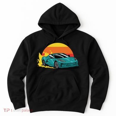 Race Car Sunset Hoodie
