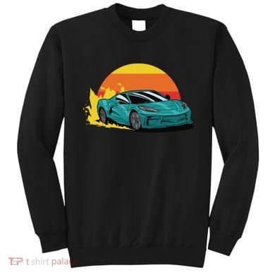 Race Car Sunset Sweatshirt