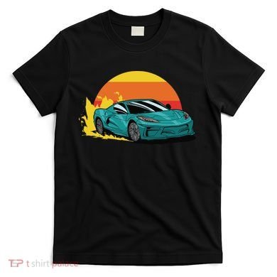 Race Car Sunset T-Shirt