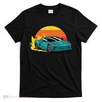Race Car Sunset T-Shirt thumb 0