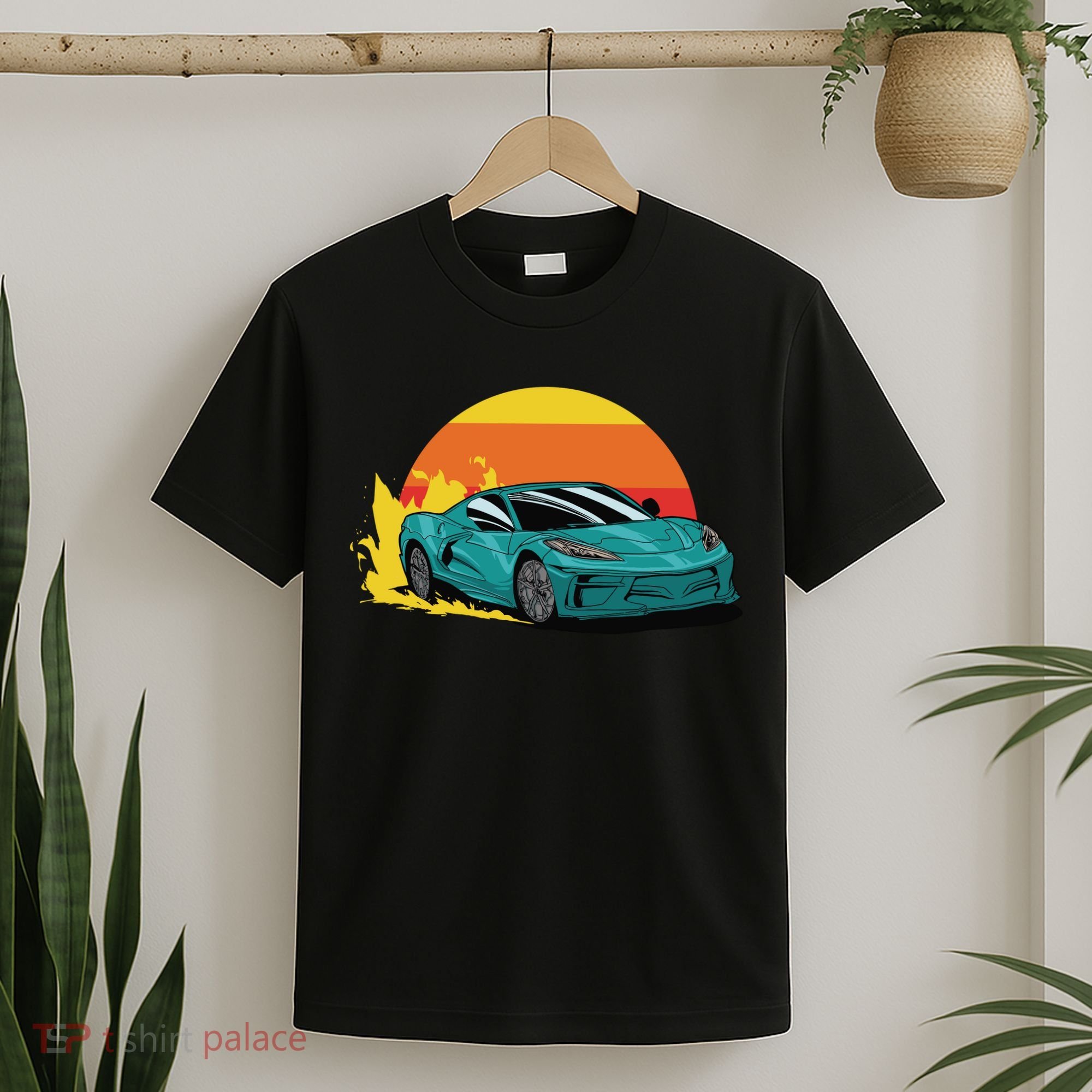 Race Car Sunset T-Shirt