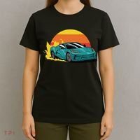 Race Car Sunset T-Shirt thumb 4