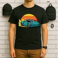 Race Car Sunset T-Shirt thumb 6