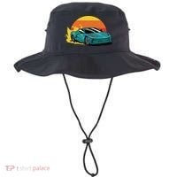 Race Car Sunset Bucket Hat thumb 0