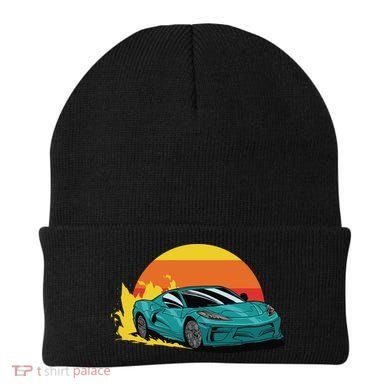 Race Car Sunset Beanie