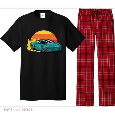 Race Car Sunset Pajama Set