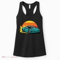 Race Car Sunset Women's Tank Top thumb 0