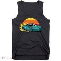 Race Car Sunset Tank Top thumb 0