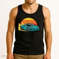 Race Car Sunset Tank Top thumb 3