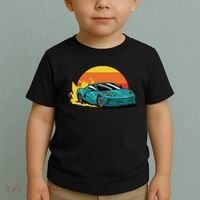 Race Car Sunset Toddler T-Shirt thumb 2