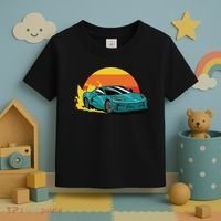 Race Car Sunset Toddler T-Shirt thumb 3