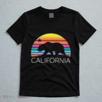 Retro California Surf Vintage Beach Cali 80s Venice Palm Sun T-Shirt thumb 5