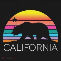 Retro California Surf Vintage Beach Cali 80s Venice Palm Sun T-Shirt thumb 7