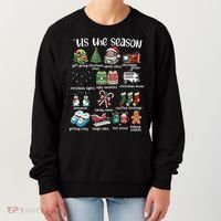 Retro Christmas Tis The Season Women's Sweatshirt thumb 0