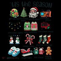 Retro Christmas Tis The Season Coffee Mug thumb 5