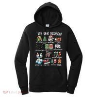 Retro Christmas Tis The Season Women's Hoodie thumb 0