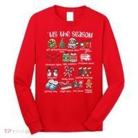Retro Christmas Tis The Season Long Sleeve Shirt thumb 0
