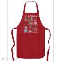 Retro Christmas Tis The Season Apron thumb 0