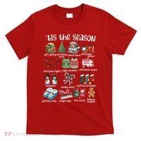 Retro Christmas Tis The Season T-Shirt thumb 0