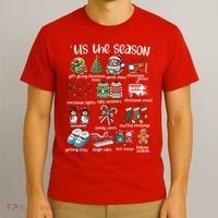 Retro Christmas Tis The Season T-Shirt thumb 3