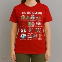 Retro Christmas Tis The Season T-Shirt thumb 4